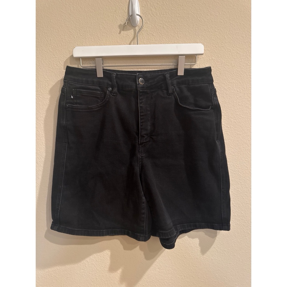 Judy Blue's Black Denim Shorts